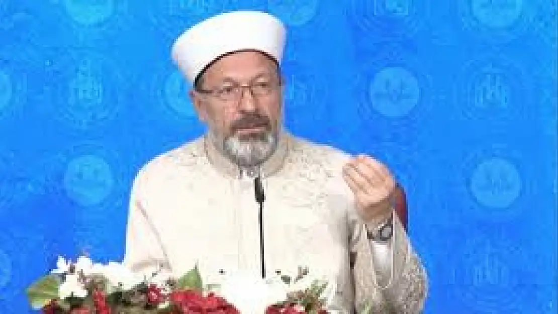 Diyanet İşleri Başkanı Erbaş: 'Filistinli, Gazzeli kardeşlerimize maddi manevi destek olmaya davet ediyorum'