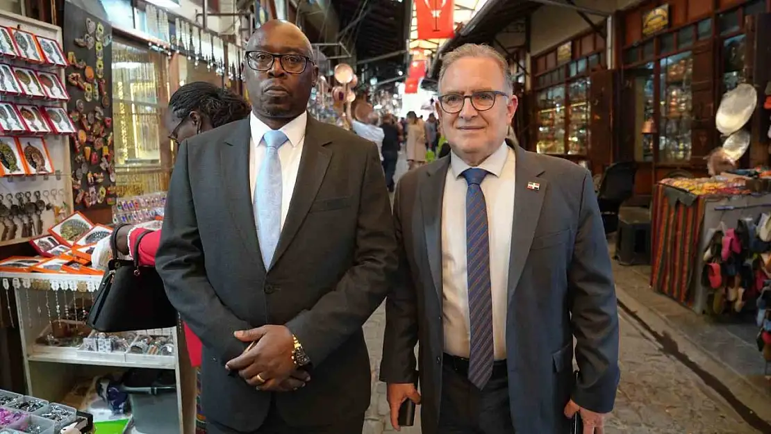 Dominik ve Kenya Büyükelçileri Gaziantep'e hayran kaldı