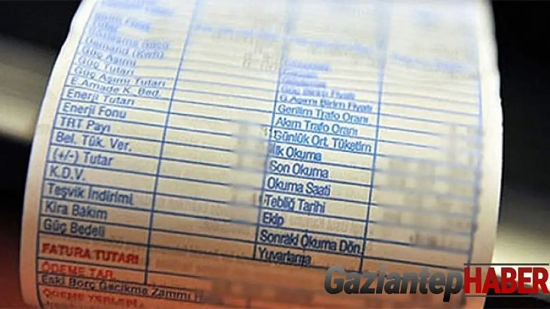 Elektrik faturalarında yeni dönem!