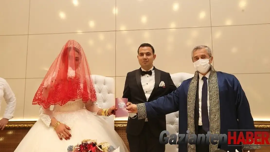 En fazla nikah kıyma rekoru Şahinbey'de