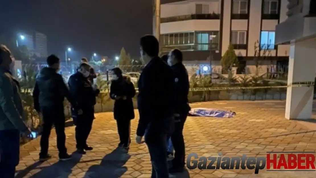 Eşini kurşunlayan kadın 7. kattan boşluğa bırakarak intihar etti.