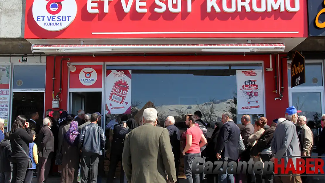 Et ve Süt Kurumu ürünleri Tarım Kredi marketlerinde uygun fiyattan satılacak