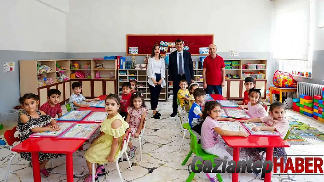 Fadıloğlu, ana sınıfı öğrencilerini ziyaret etti