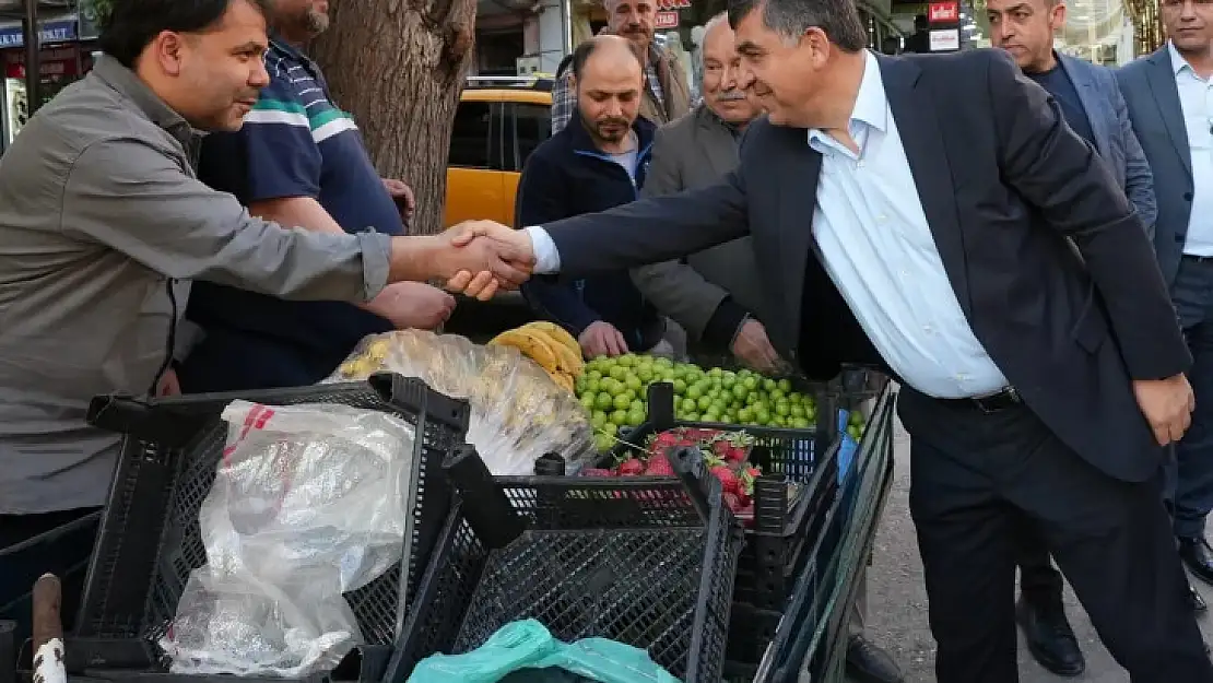 Fadıloğlu, esnafın sorunlarını dinledi