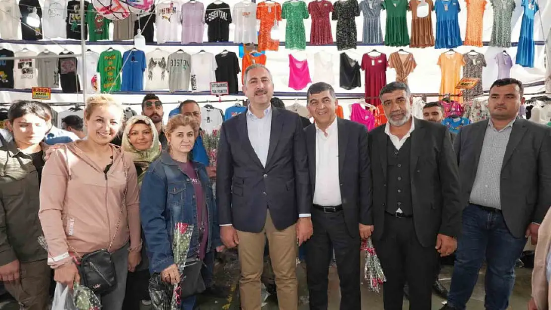 Fadıloğlu İle Gül, pazarcı esnafın sorunlarını dinledi