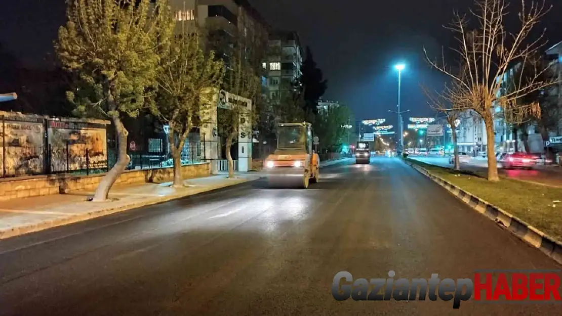 Gaziantep'te 20 senelik asfalt yenilendi