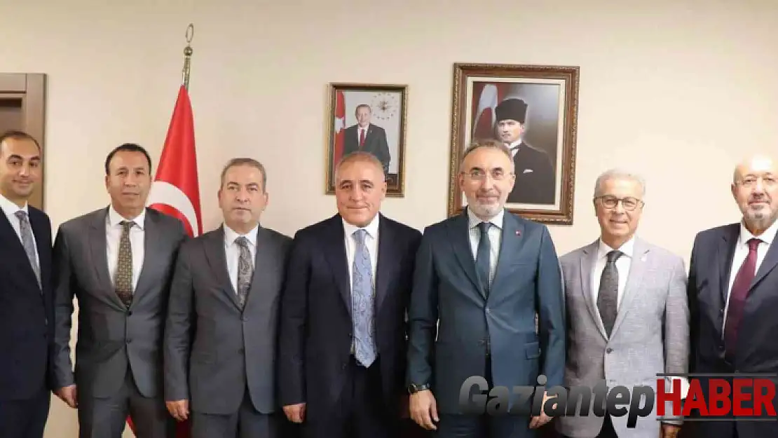 Fırat'ın Suyunun OSB'ye getirilmesi projesi Bakan Varank'a teslim edildi