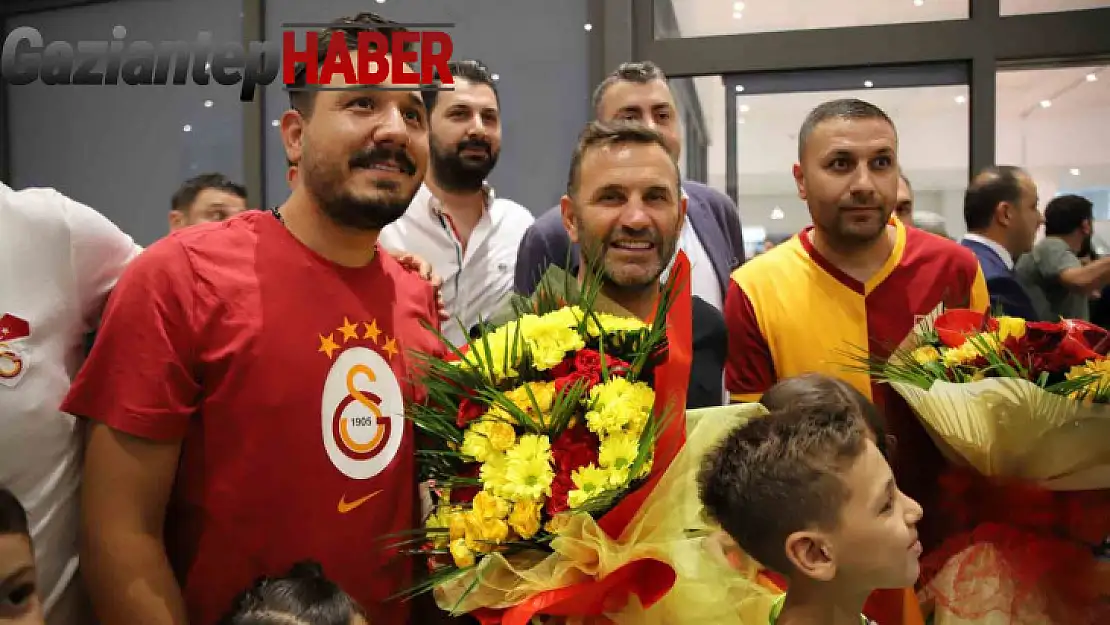 Galatasaray takımı Gaziantep'te