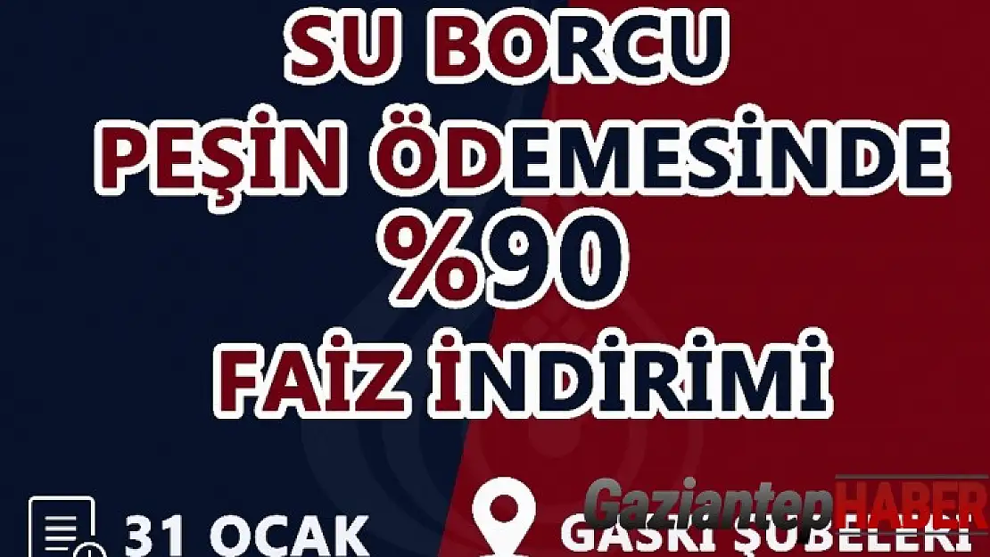 GASKİ yapılandırma süresini uzattı