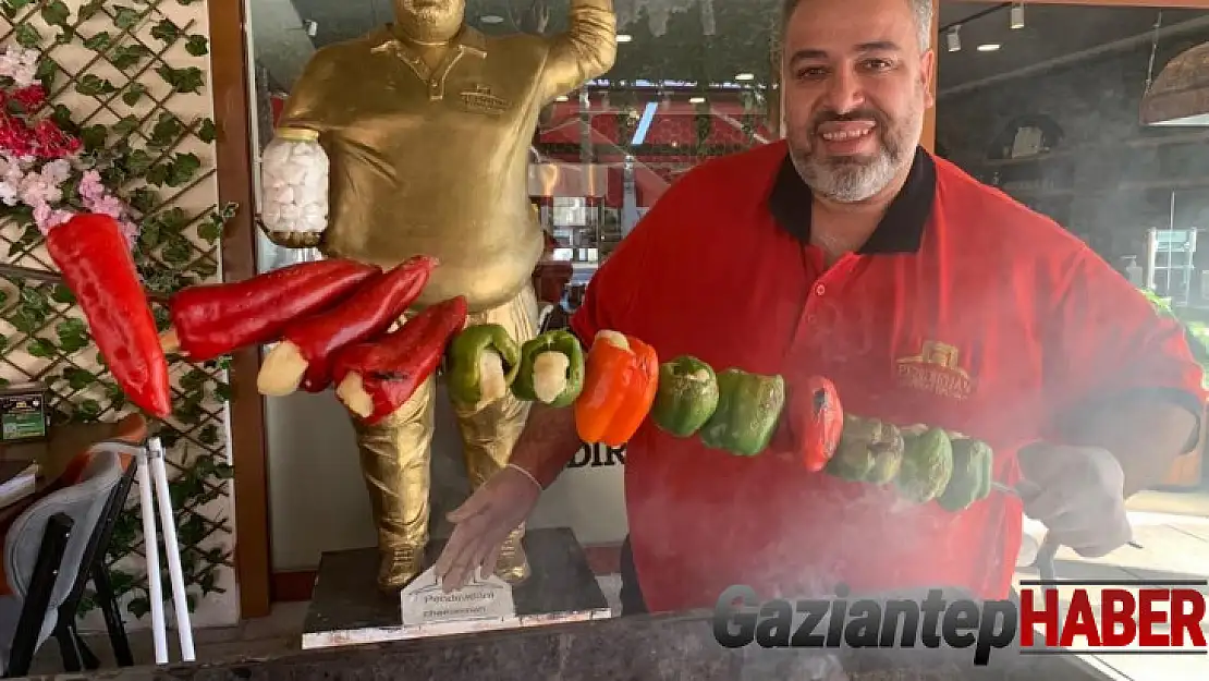 Gastronomi kentinde peynir kebabı