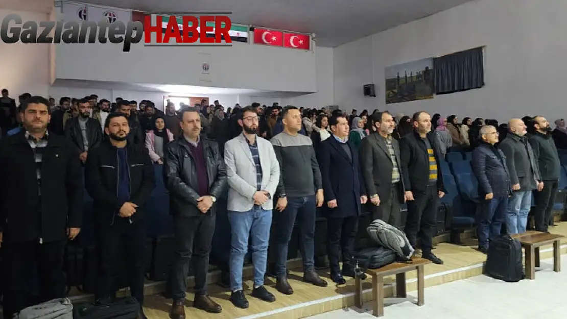 GAÜN Afrin Eğitim Fakültesi'nde 18 Mart Çanakkale Zaferi ve Şehitlerini Anma programı