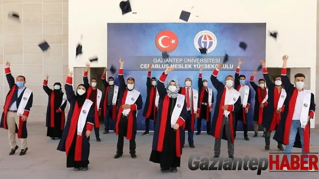 GAÜN Cerablus Meslek Yüksekokulu ilk mezunlarını verdi