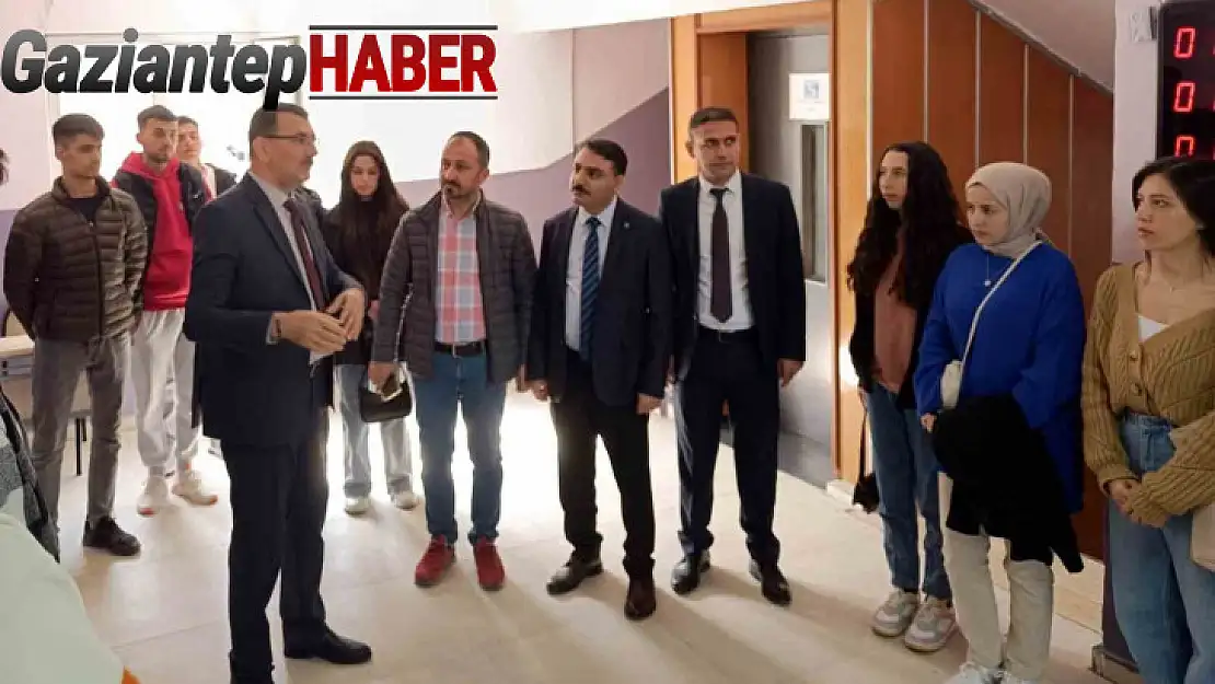 GAÜN öğrencilerinden denetimli serbestlik müdürlüğüne teknik gezi