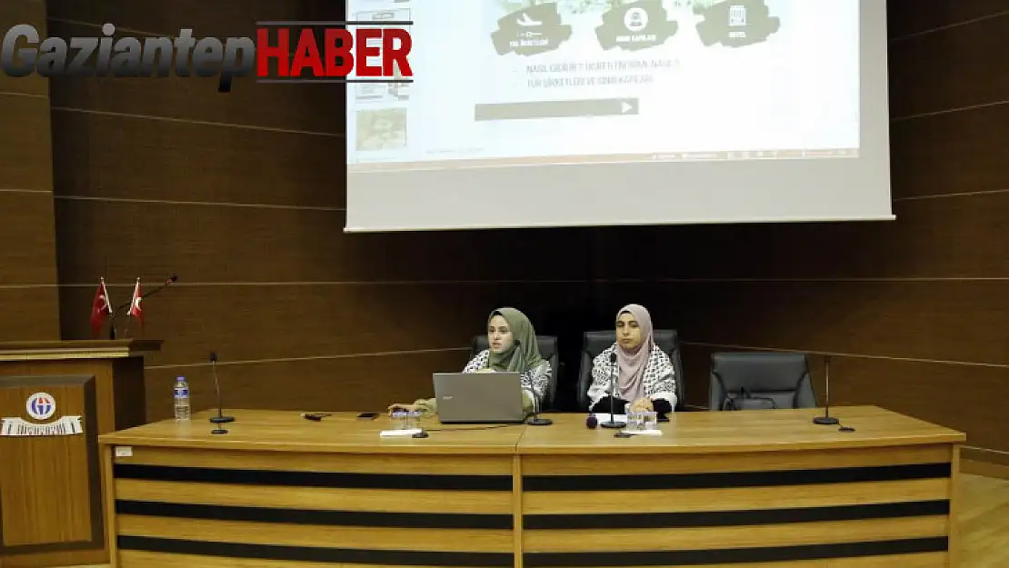 GAÜN öğrencilerinden Kudüs söyleşisi