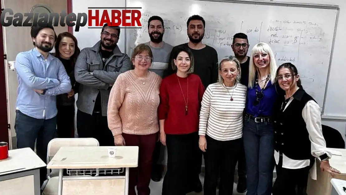 GAÜN Yabancı Diller Yüksekokulunda mesleki gelişim programı başarıyla tamamlandı