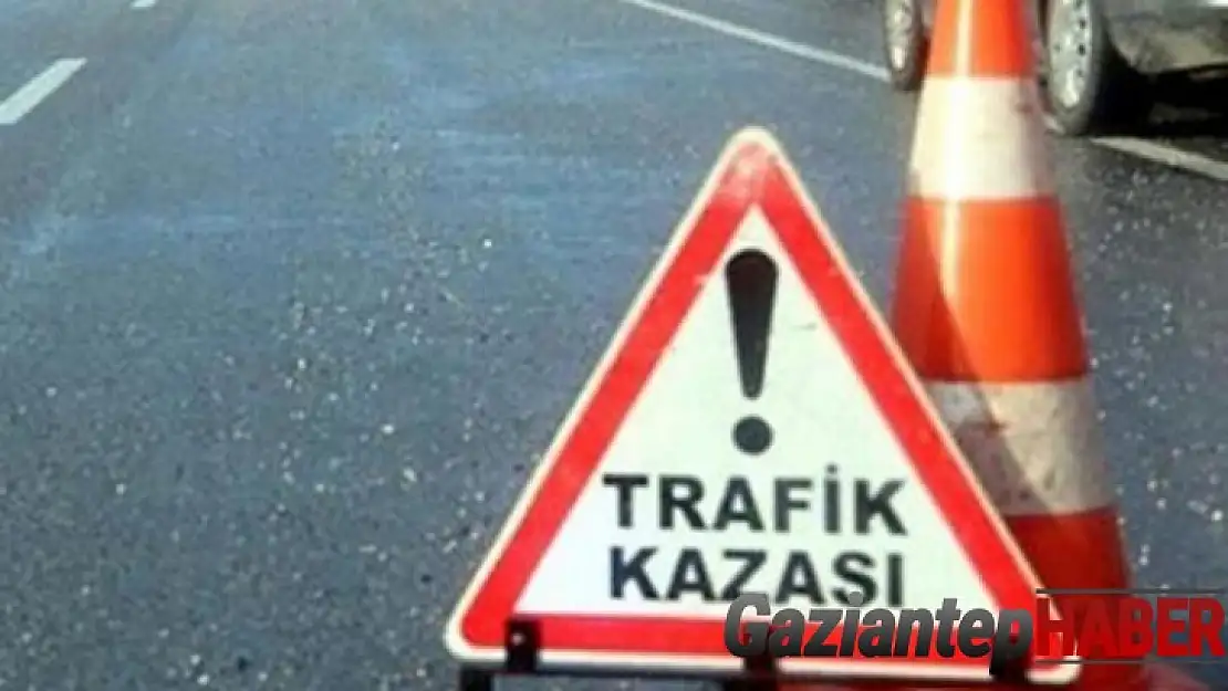 Gaziantep'te trafik kazası 3 yaralı