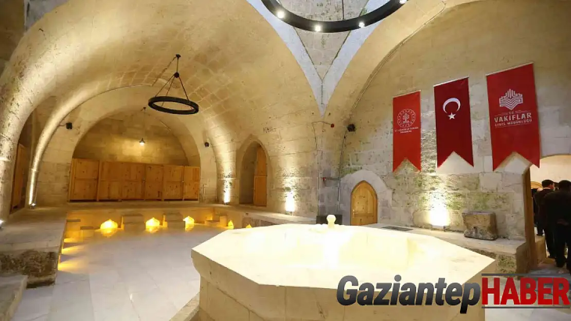 Gaziantep büyükşehir, tarihi Tabak Hamamı'nı hizmete açacak