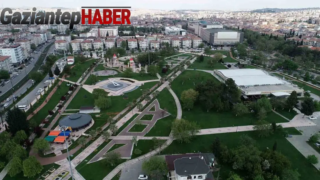 Gaziantep'e 1 milyon metrekareyi aşan yeşil alan ve park kazandırıldı