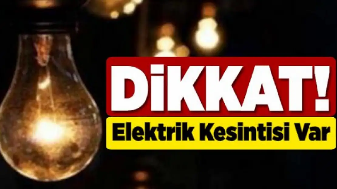 Gaziantep elektrik kesintisi