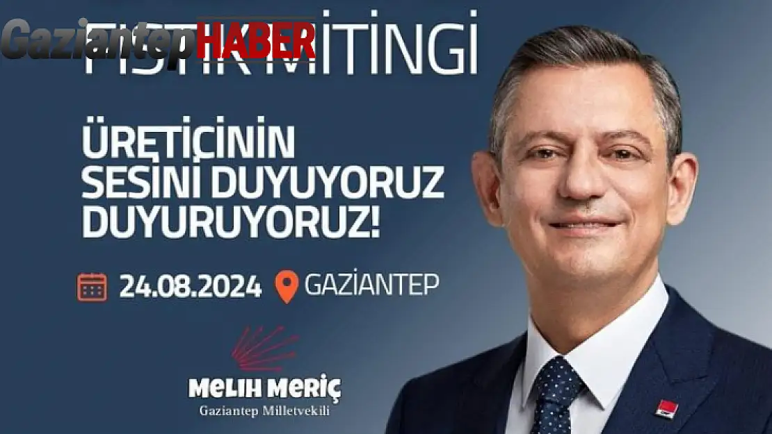 Gaziantep Fıstık Mitingi'ne Hazırlanıyor