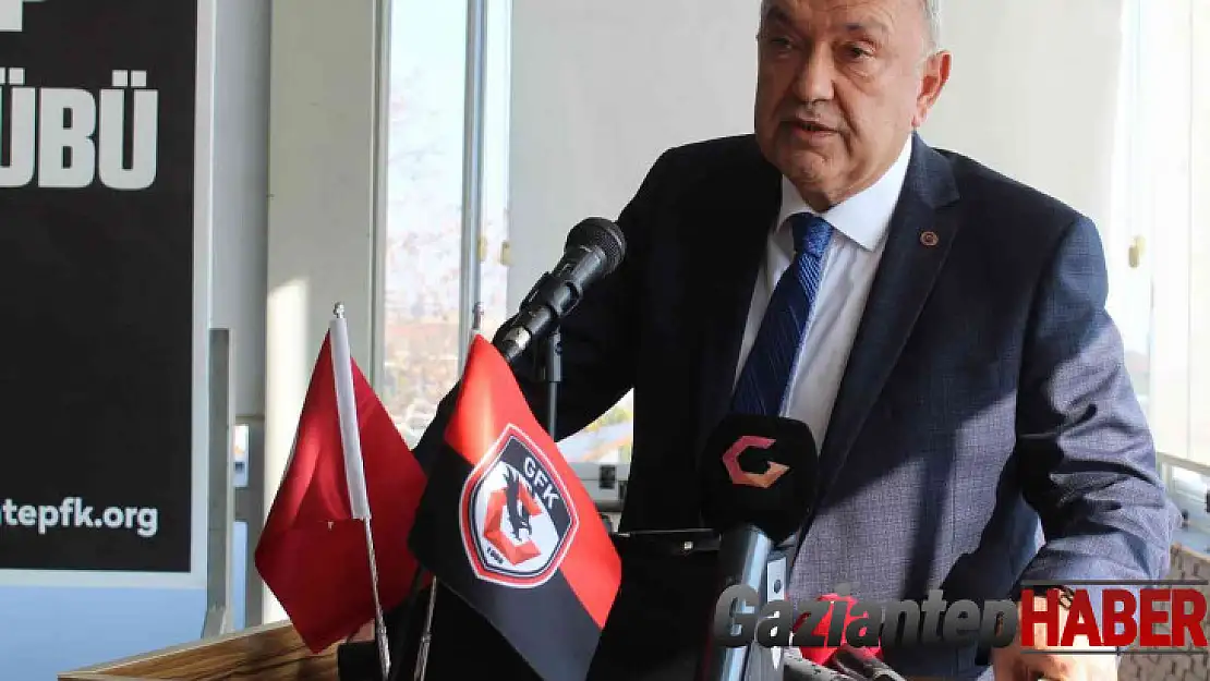Gaziantep FK'da Cevdet Akınal yeniden başkan seçildi, önemli açıklamalarda bulundu