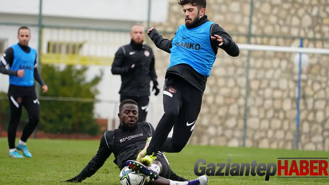 Gaziantep FK, Galatasaray maçı hazırlıklarını yoğun tempoda sürdürüyor.