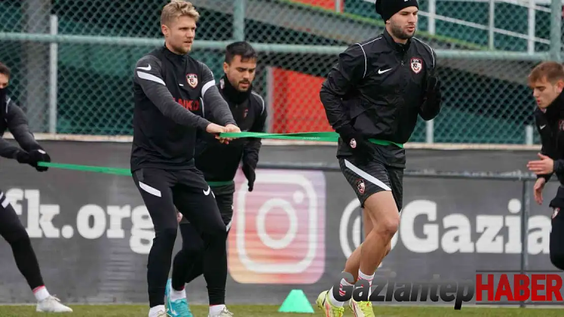 Gaziantep FK, Karagümrük maçı hazırlıklarını sürdürüyor