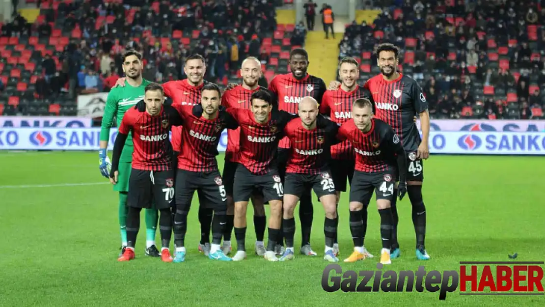 Gaziantep FK'nın ilk yarı karnesi