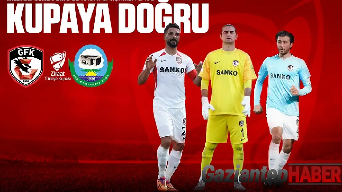 Gaziantep FK nın  Serik Belediyespor karşısında ilk 11'i belli oldu