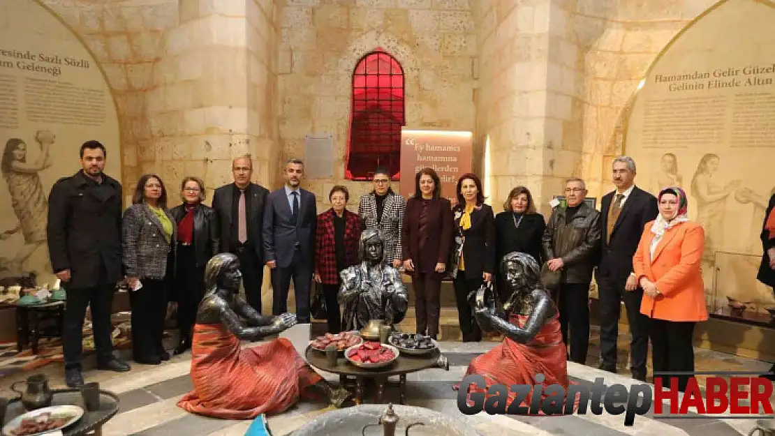 Gaziantep hamam kültürü sergisi açıldı