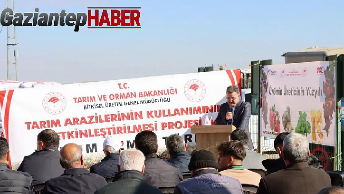 Gaziantep İl Tarım ve Orman Müdürü Mehmet Karayılan, Stratejik Ürünlerin Üretiminde Yeni Bir Proje Başlattı