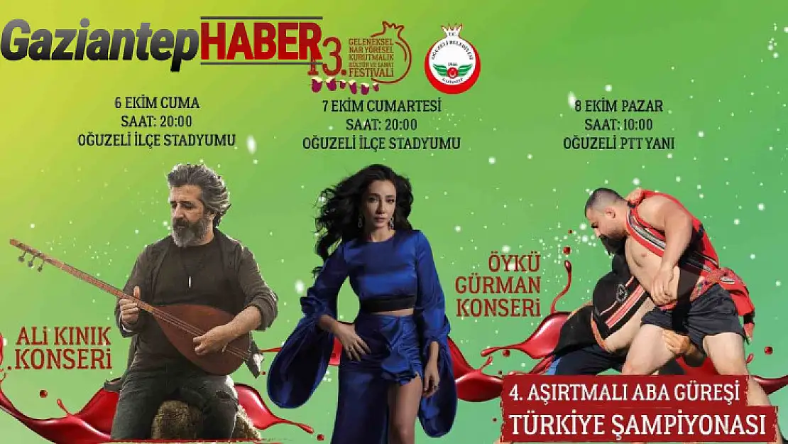 Gaziantep'in ikinci büyük festivali başlıyor