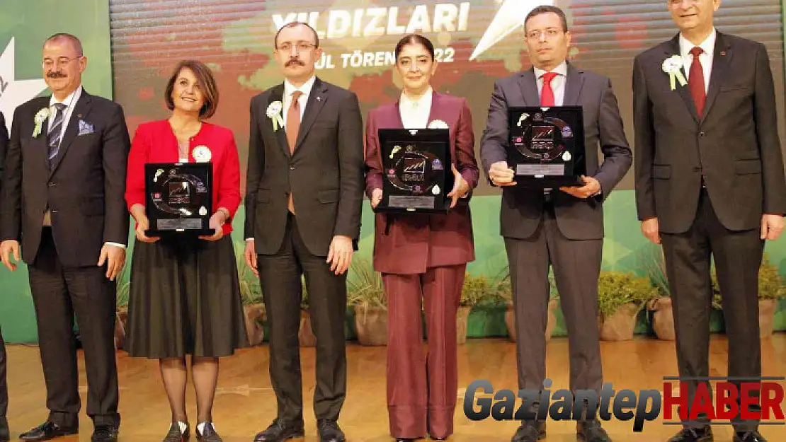 Gaziantep'in yıldızları ödül töreni