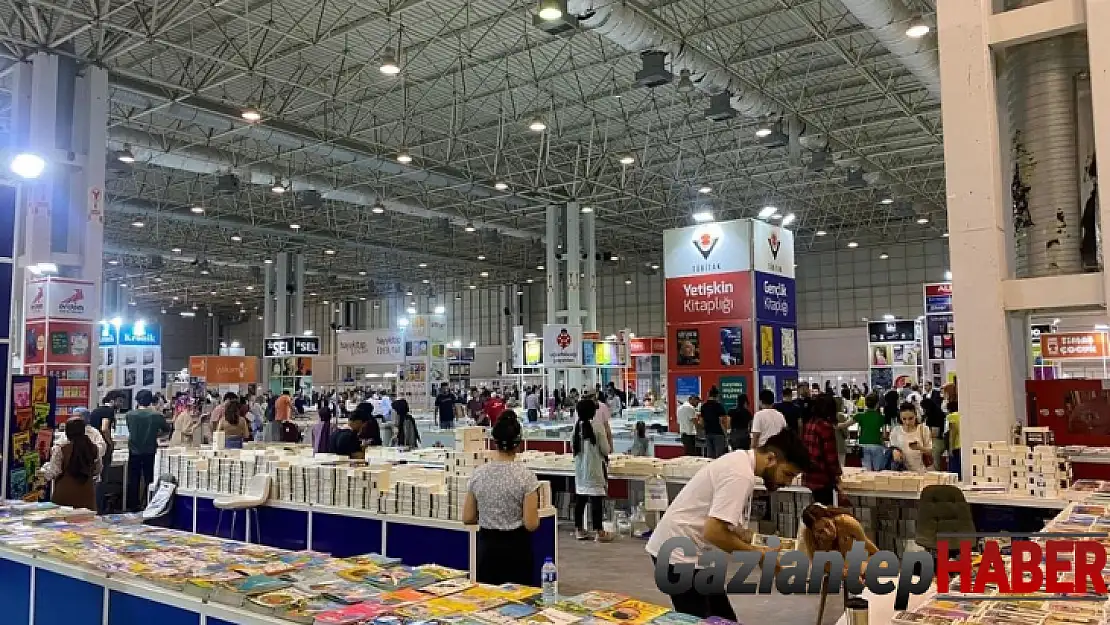 Gaziantep Kitap fuarı yaklaşık 633 bin kişiyi ağırladı