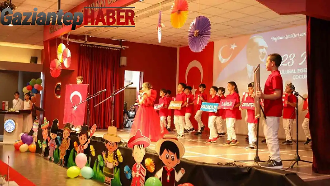 Gaziantep Kolej Vakfı'nda 23 Nisan coşkusu