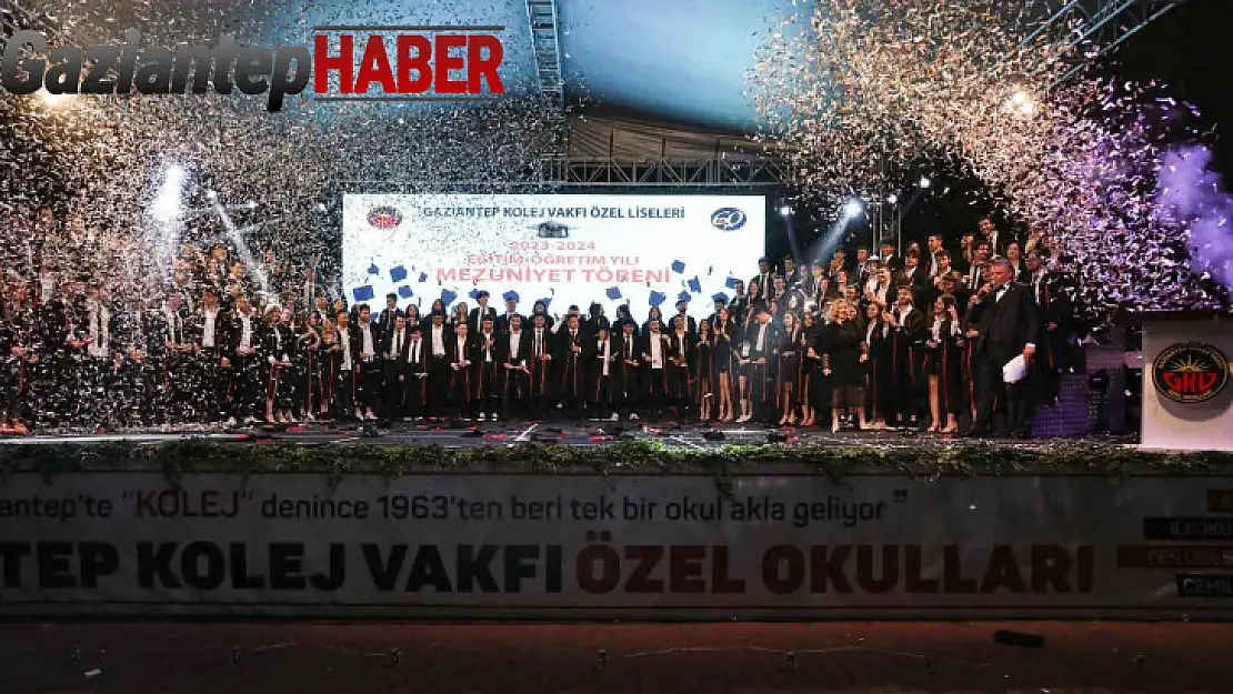 Gaziantep Kolej Vakfı'ndan YKS'de bireysel ve kitlesel başarı gururu