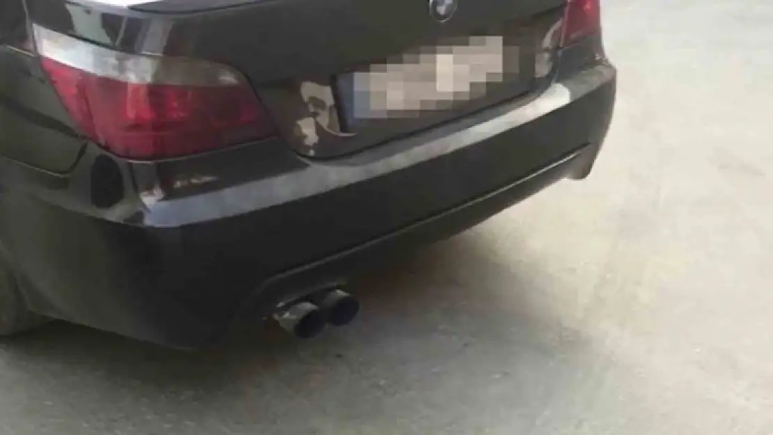 Gaziantep polisi modifiyeli araçlara göz açtırmıyor