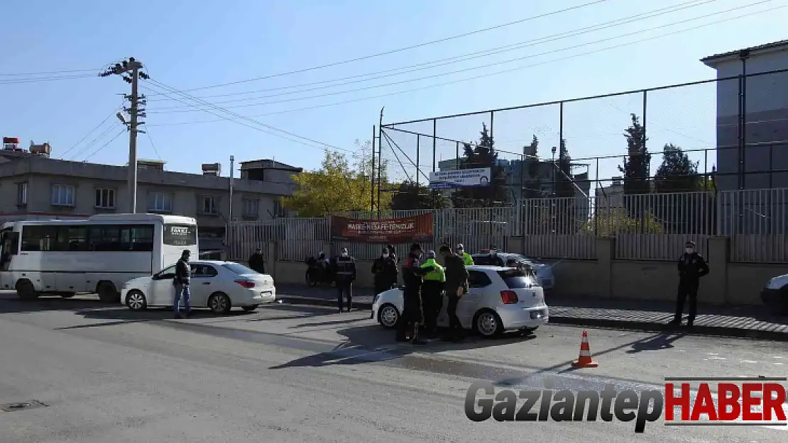 Gaziantep polisinden okul önlerinde denetim