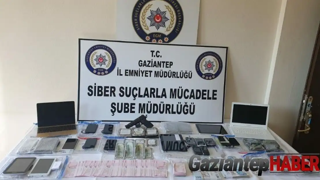 Gaziantep polisinden yasa dışı bahis operasyonu
