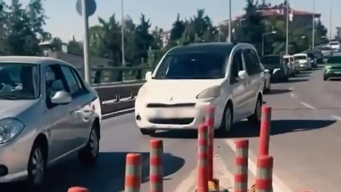 Gaziantep'te 'kaynak' yapan sürücülere 4 milyon TL ceza