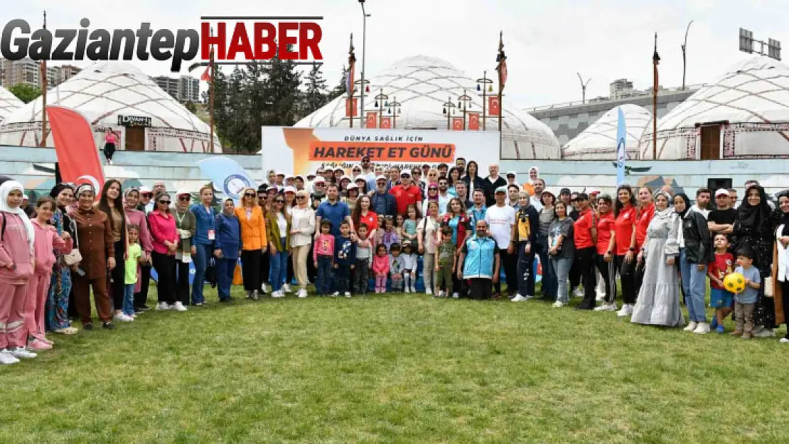 Gaziantep'te 'Sağlık İçin Harekete Geç' etkinlikleri düzenlendi