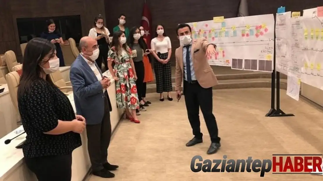 Gaziantep'te 'Yalın Belediyecilik' Sistemi İçin Düğmeye Bastı