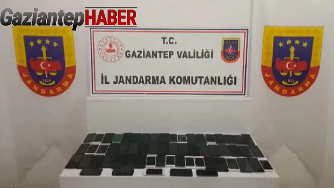 Gaziantep'te 1 milyon lira değerinde kaçak cep telefonu ele geçirildi