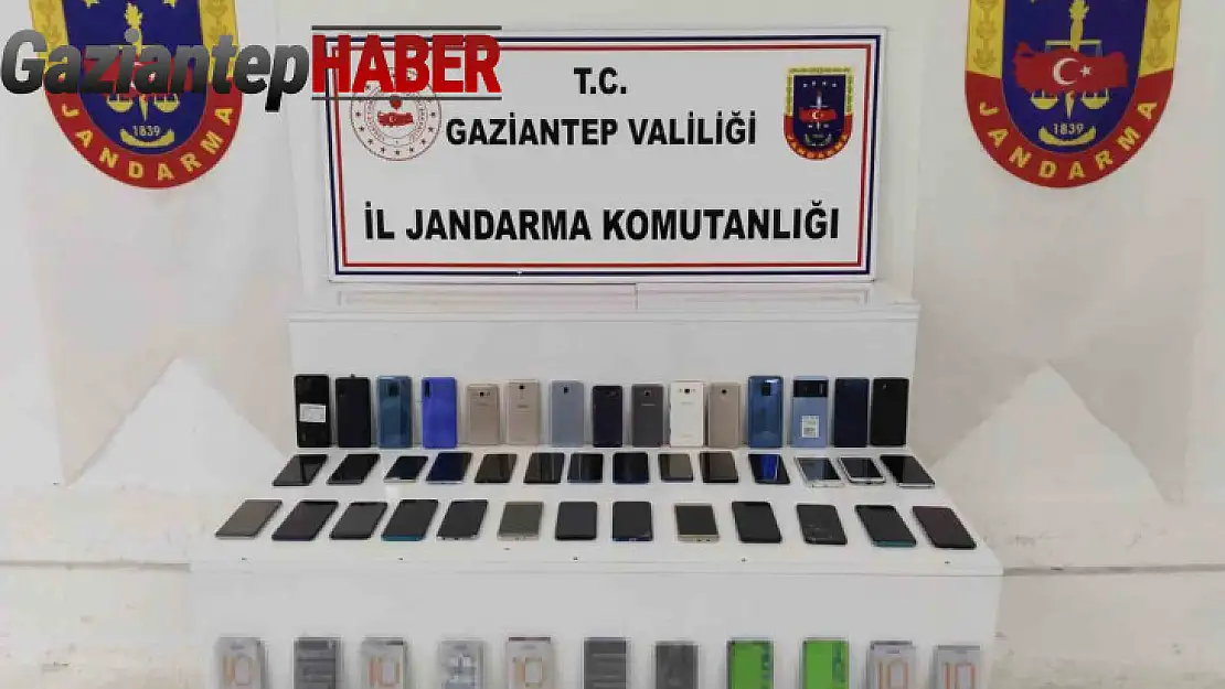 Gaziantep'te 1 milyon lira değerinde kaçak telefon ele geçirildi