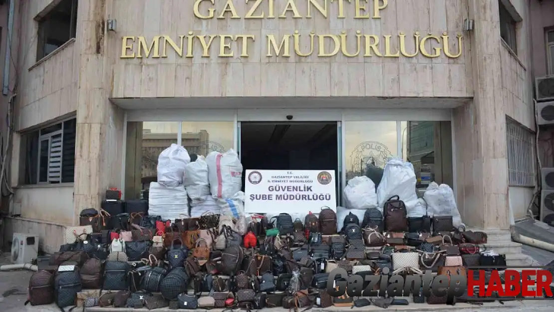 Gaziantep'te 10 milyon 380 bin liralık taklit ürün ele geçirildi