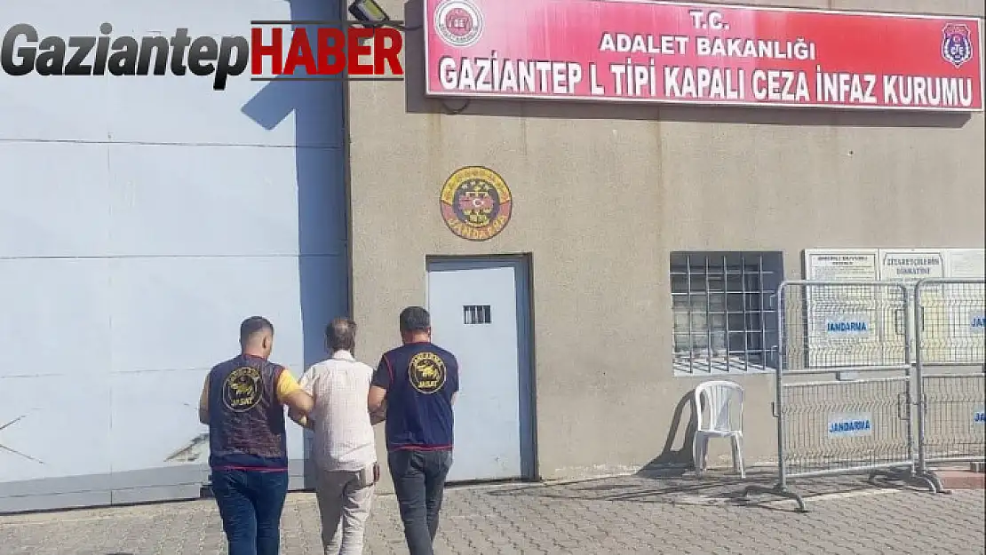 Gaziantep'te 12 yıl kesinleşmiş hapis cezası bulunan şüpheli yakalandı