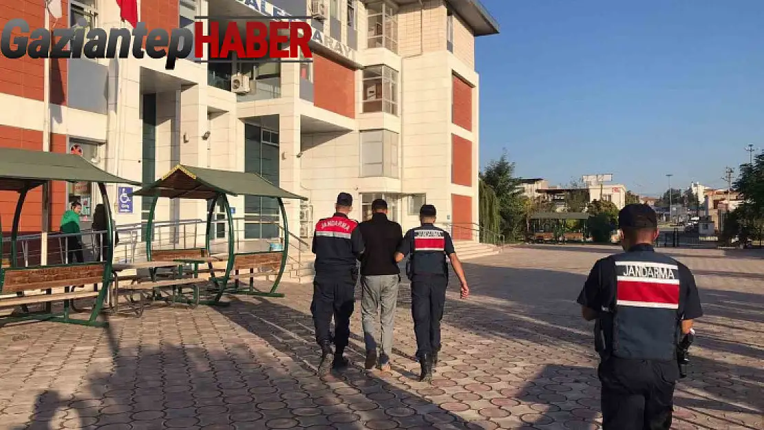 Gaziantep'te 13 yıl hapis cezası bulunan şahıs yakalandı