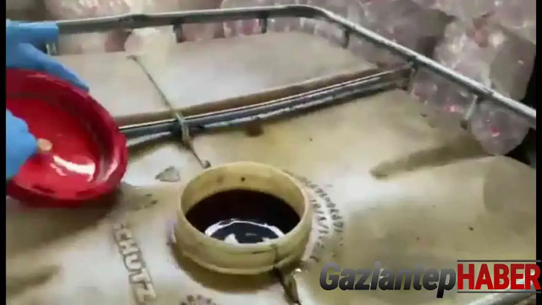 Gaziantep'te 14 bin litre kaçak akaryakıt ele geçirildi.