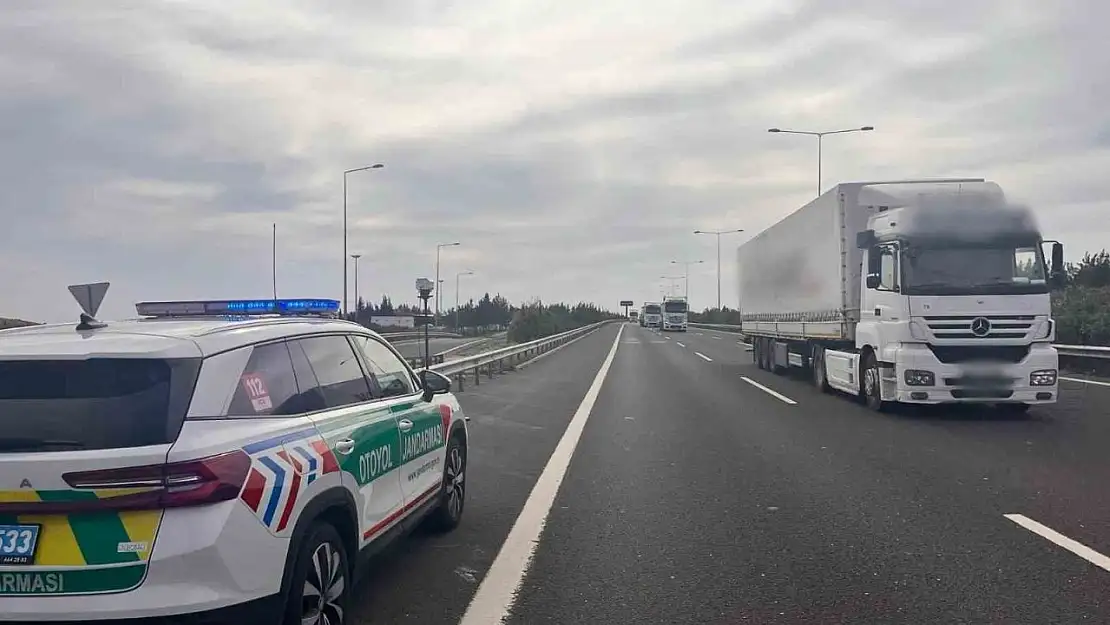Gaziantep'te 172 araca 410 bin TL radar cezası