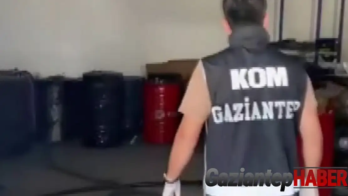 Gaziantep'te 2 bin litre kaçak akaryakıt ele geçirildi